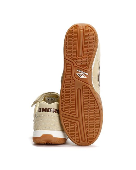 Umbro White Speciali Tr Suede Cream Trainers