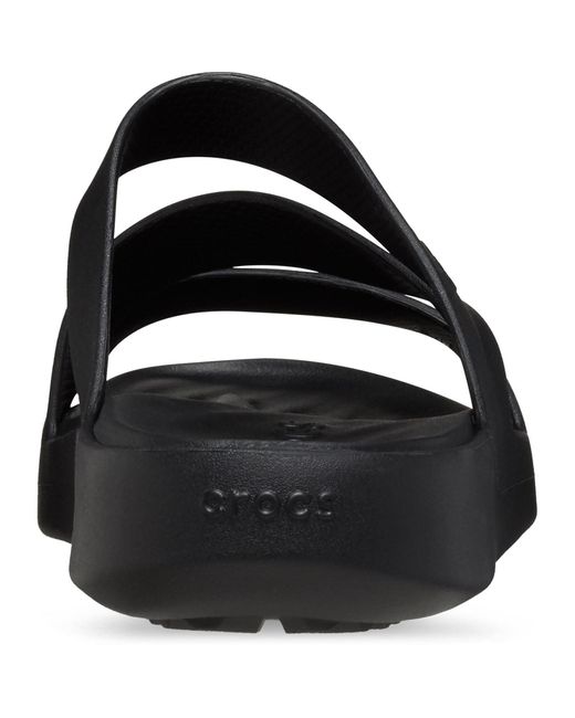 CROCSTM Black Getaway Strappy Sandalen Aus Thermoplastischem Material