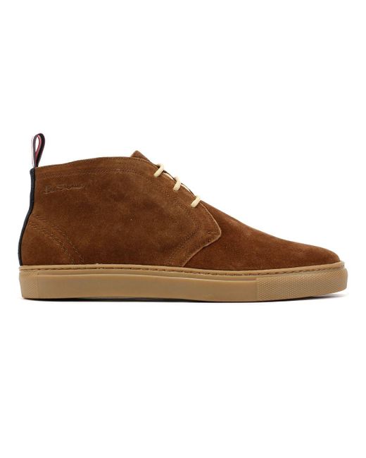 Ben Sherman Parka Suede Braun Stiefel in Brown für Herren
