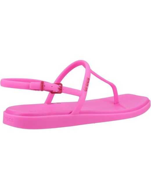 CROCSTM Pink Miami Thong Flip Sandals
