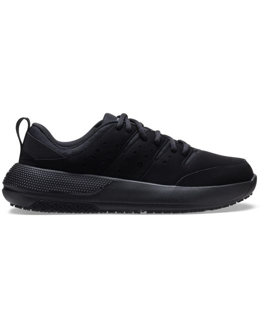 CROCSTM Black On The Clock Work Trainers for men