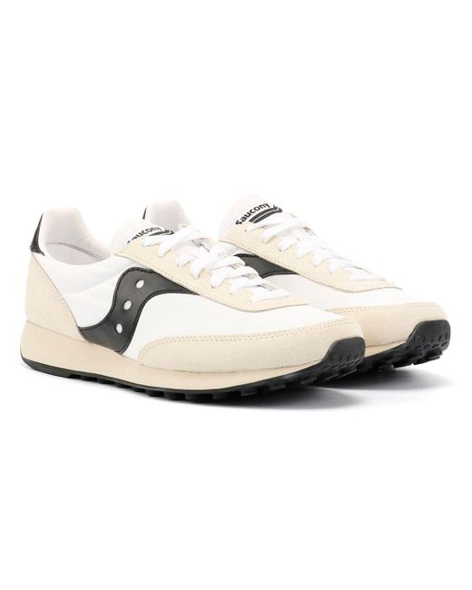 Trainer 80 Sneaker Bianche di Saucony in White