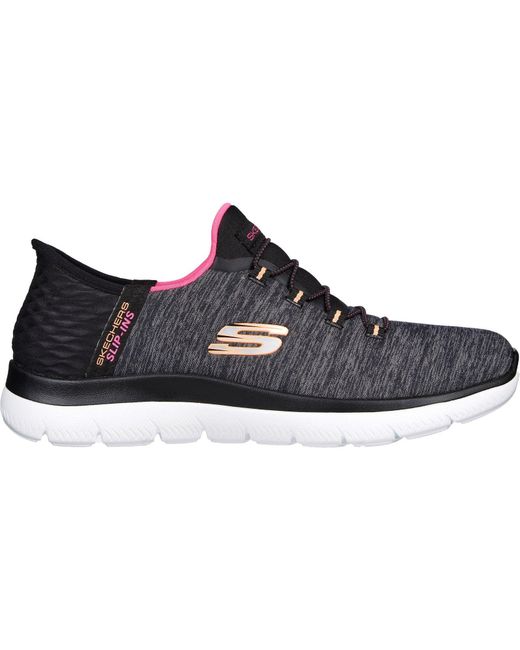 Skechers Blue Summits Dazzling Haze 149937-Bkmt/Multi Slip On Shoes