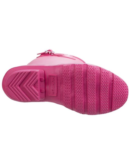 Hunter Pink Original Gummistiefel