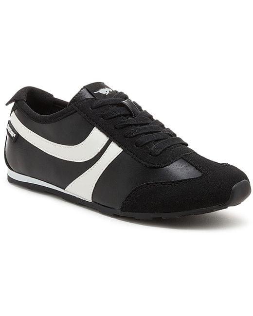 Rocket Dog Black Destin Pu Combo Polyurethane Trainers