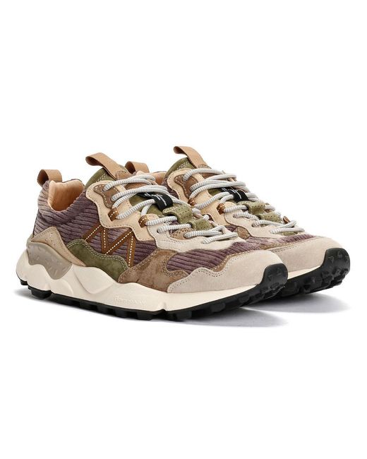 Flower Mountain Brown Lenzan Lilac/ Trainers