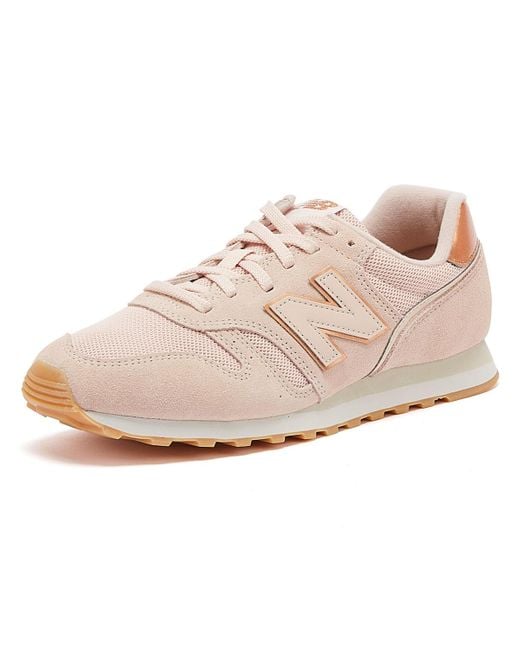 womens new balance rose gold