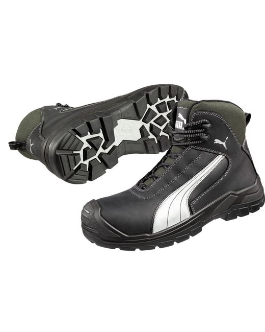 PUMA Blue Cascades Mid Leather Safety Boots