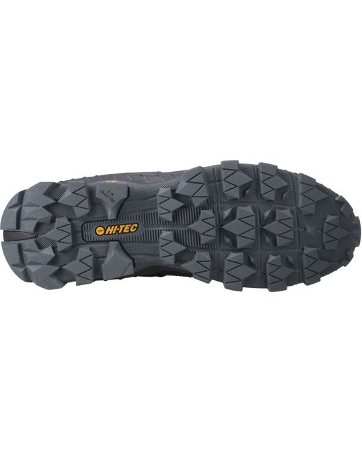 Hi-tec Black Rainier Synthetic Hiking Boots for men