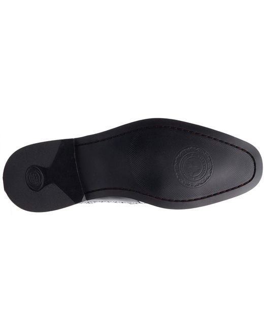 Base London Black Havisham Leather Brogues Shoes for men