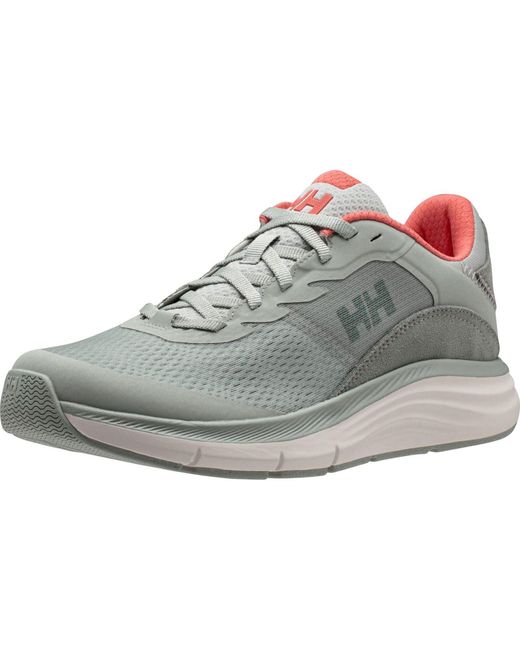 Helly Hansen Sport Gray Marine Cotton Mist/Coral Almond Trainers