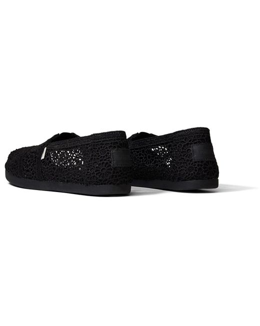 TOMS Black Alpargata Espadrilles