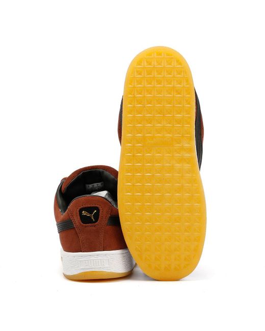 PUMA Brown Suede Xl Suede Chocolate Sneakers