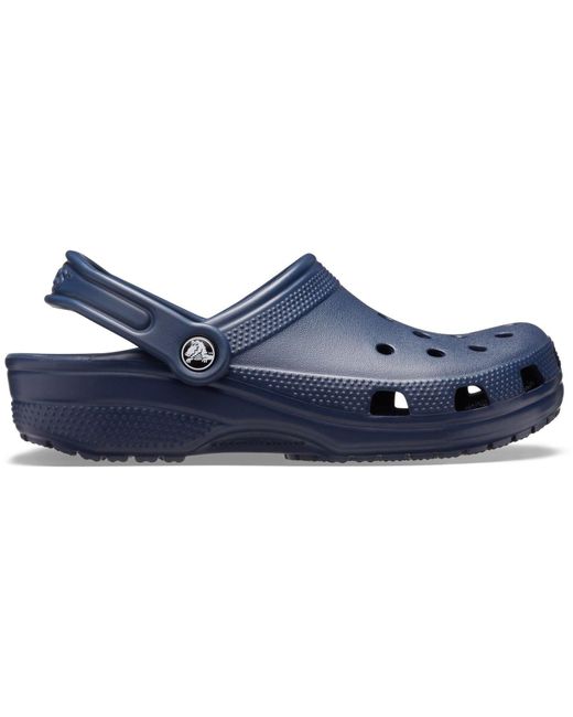 CROCSTM Blue Classic Croslite Rubber Clogs