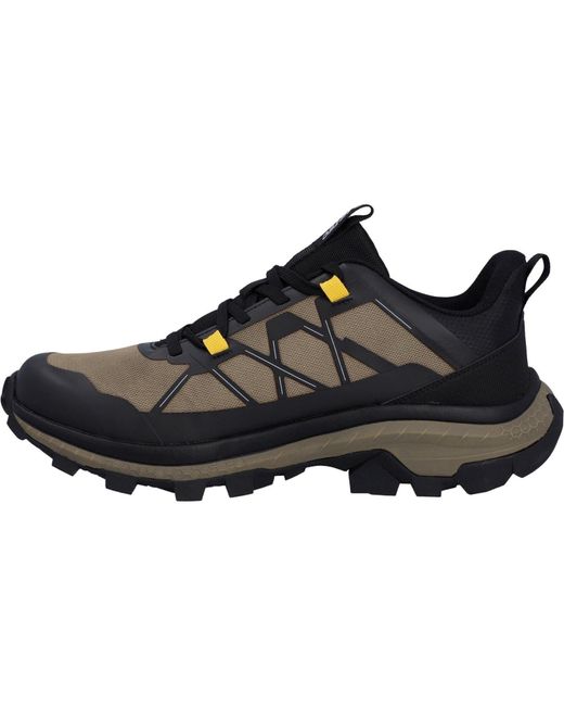 Hi-tec Black Infuse Low Polyester /Walnut Hiking Shoes for men