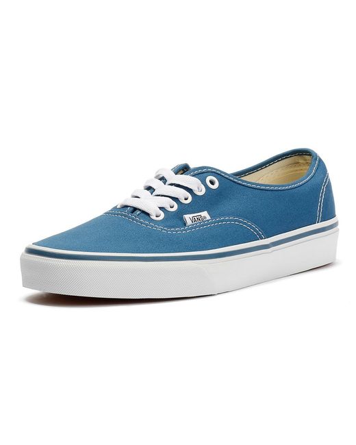Vans Blue Authentic Canvas Trainers