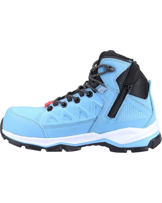 Hard Yakka Atomic Leather Bluefish Safety Boots
