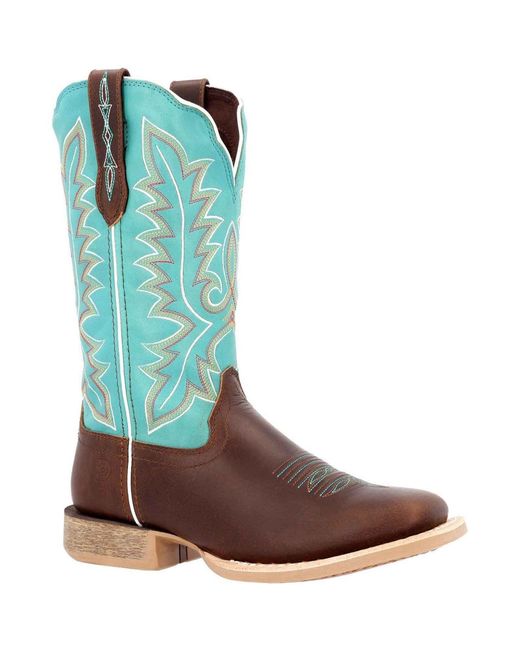 Durango Blue Lady Rebel Pro Leather Bay/Arctic Boots