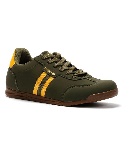 Lambretta Green Tackle Khaki/ Trainers for men
