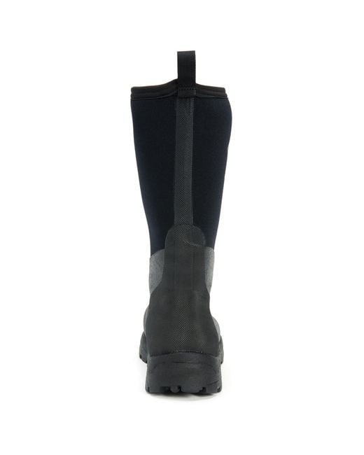 Muck Boot Black Derwent Ii Rubber Wellington Boots