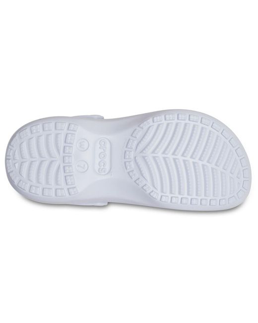 CROCSTM Blue Classic Platform Synthetic Dreamscape Clogs