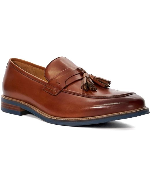 Simley Mocassins En Cuir Dune en coloris Brown