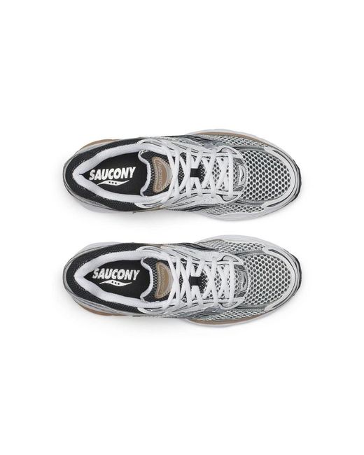 Saucony White Progrid Guide 9 Og /Saddle Trainers for men