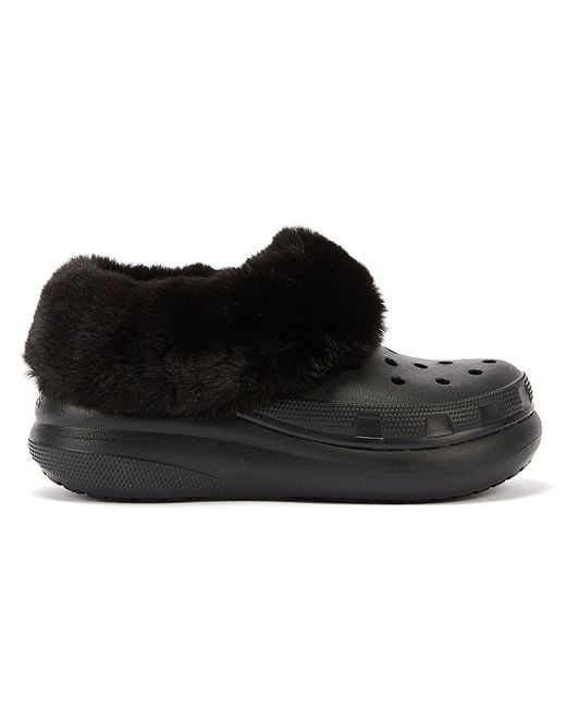 CROCSTM Black Furever Crush Glitter