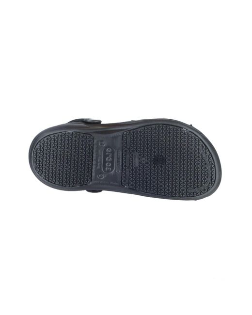 CROCSTM Black Bistro Synthetic Clogs