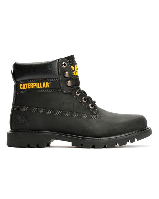 Caterpillar Black Colorado 2.0 Tractor Leather Boots for men