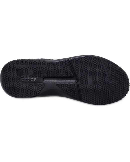 CROCSTM Black On The Clock Synthetic Triple Trainers for men