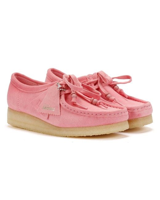 Clarks Pink Wallabee