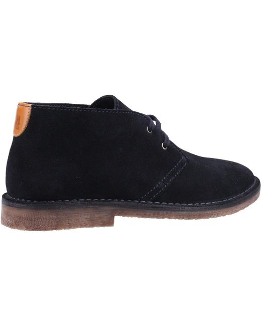 Samuel Bottes Bleu En Daim Hush Puppies pour homme en coloris Blue