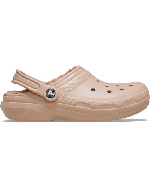 Classic Lined Sabots En Caramel CROCSTM en coloris Pink