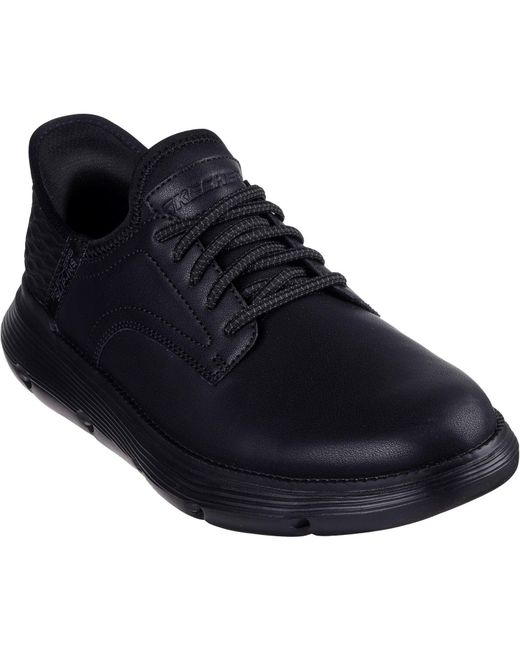 Skechers Blue Garza Gervin 205046W-Bbk Lace Up Shoe for men