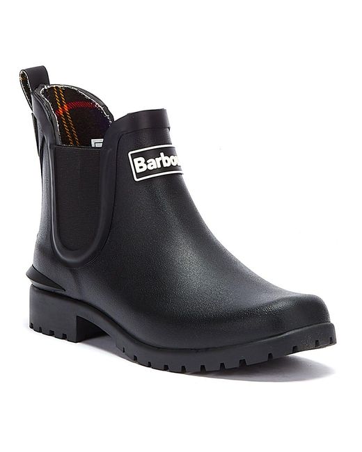 Barbour Black Wilton Chelsea Boots