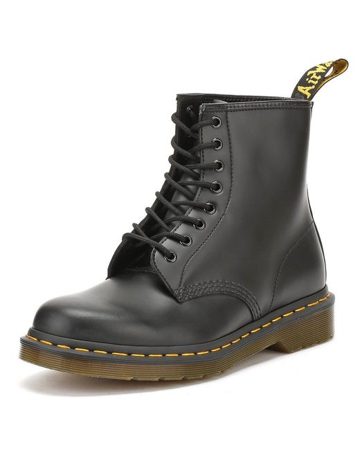Dr. Martens Black 101 Ys Smooth Leather Boots for men