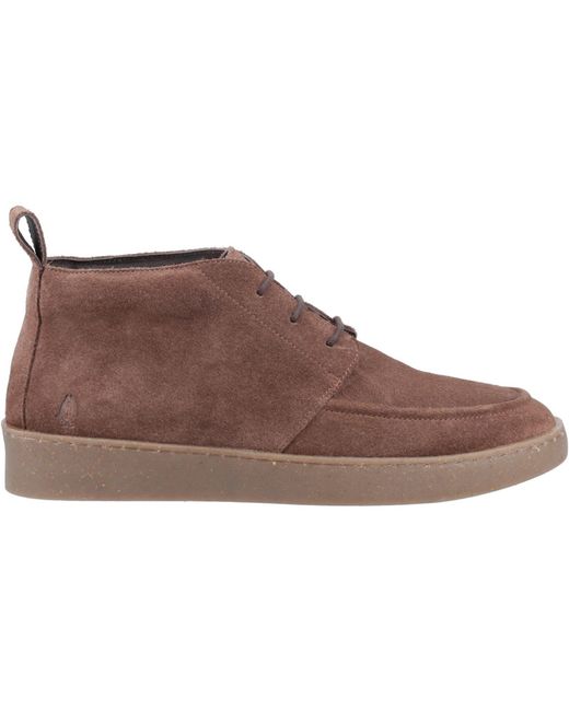 Hush Puppies Brown Rory Suede Ankle Boots for men