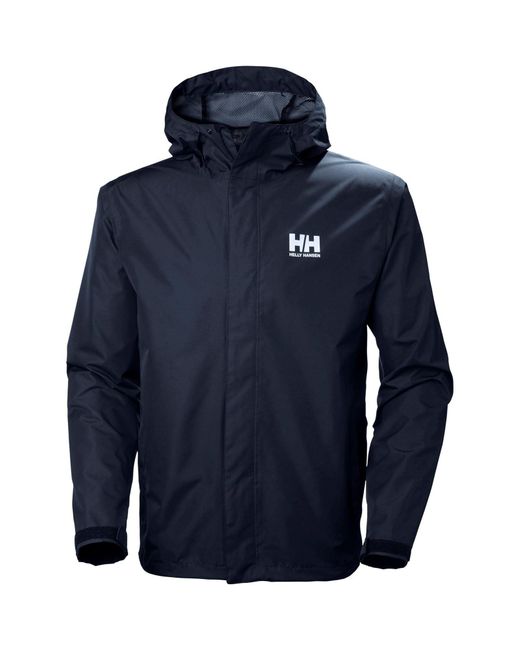 Helly Hansen Sport Blue Seven J Rain Jacket for men