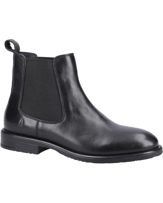 Hush Puppies Black Viola Leather Boots
