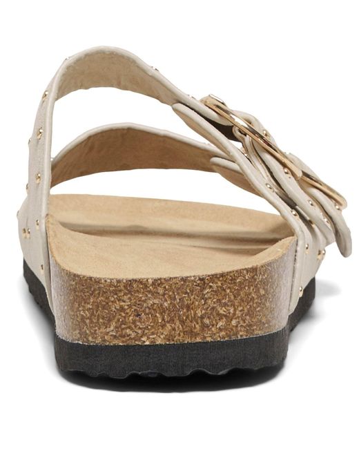 ONLY Natural Maxi-15 Synthetic Cream Sandals