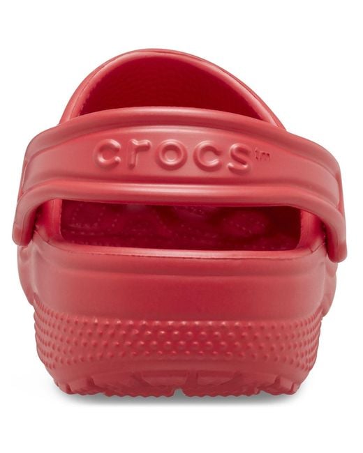 CROCSTM Red Classic Clog Thermoplastic Varsity Clogs