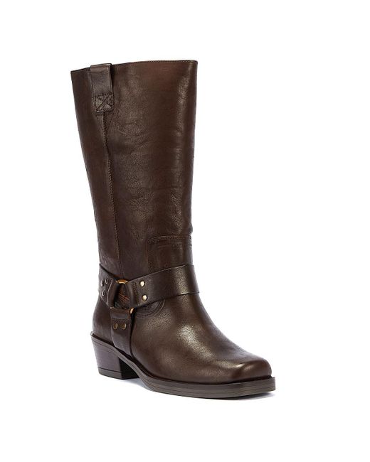 Bottes Bronx en coloris Brown