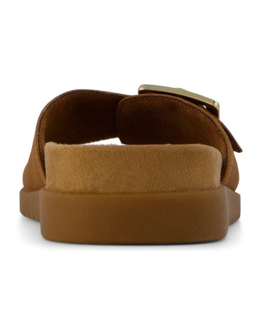 TOMS Brown Marin Textile Sugar Sandals
