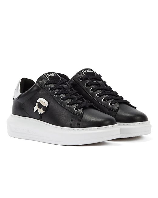 Karl Lagerfeld Black Kapri Karl Ikonic Trainers