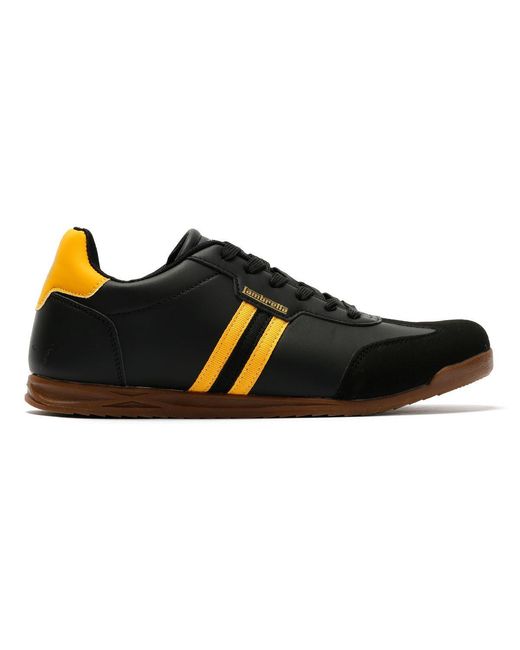 Lambretta Blue Tackle Trainers for men