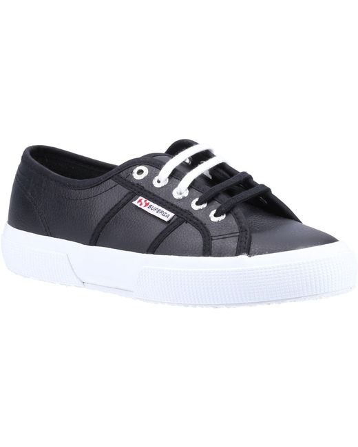 Superga Blue 2750 Leather Trainers for men