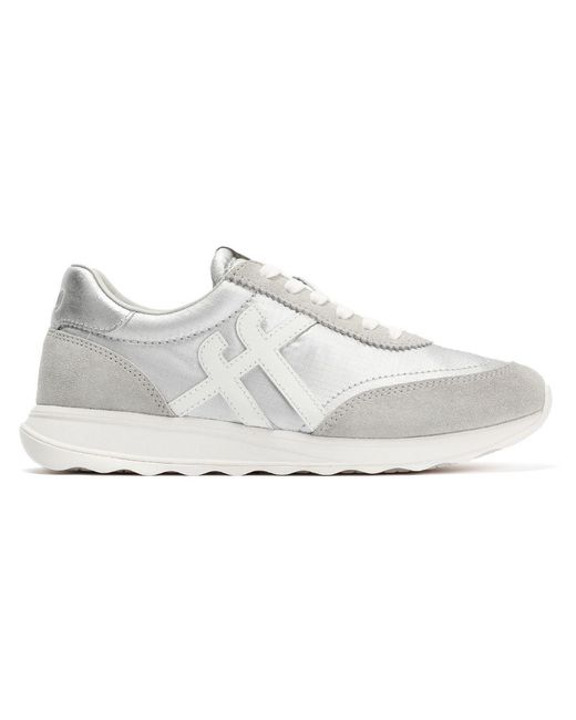 Fitflop White Retro-Q Ff Nylon /Urban Trainers