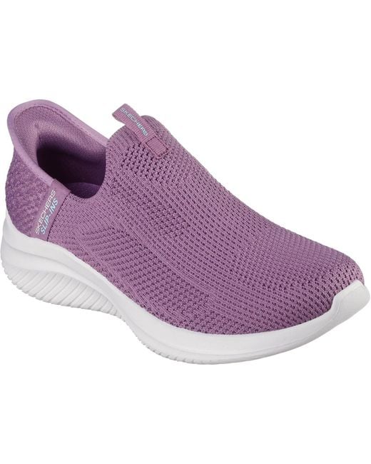 Skechers Purple Ultra Flex 3.0 Easy Win Textile sneaker