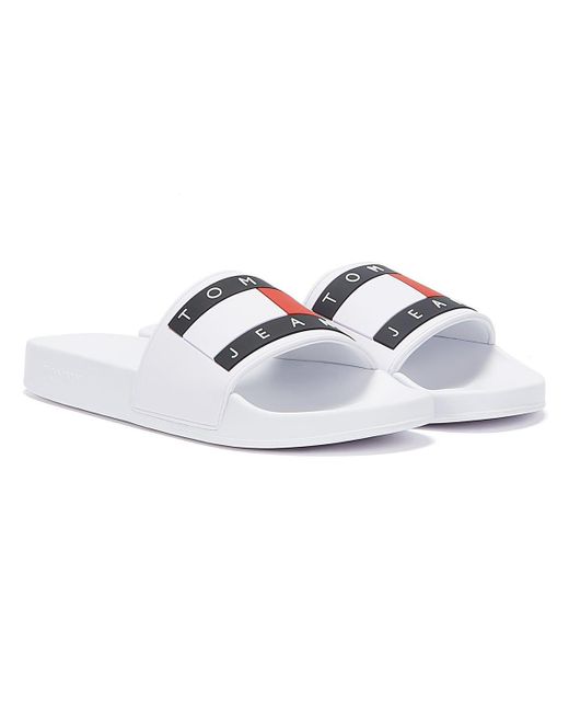 tommy hilfiger flag slides